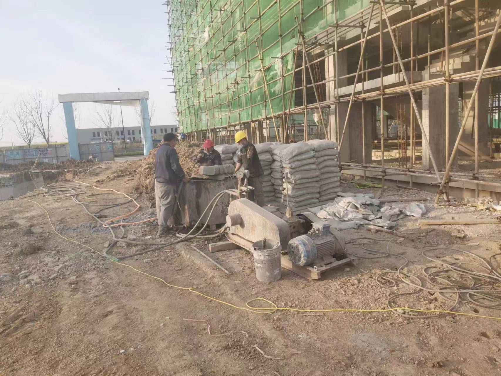 宜都别墅下沉注浆